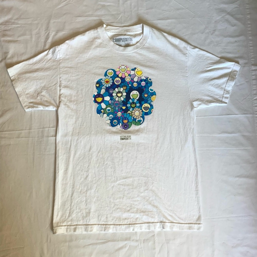 Takashi Murakami Black shirt Complexcon Long Beach 2017 Mens sz Large Pre-owned